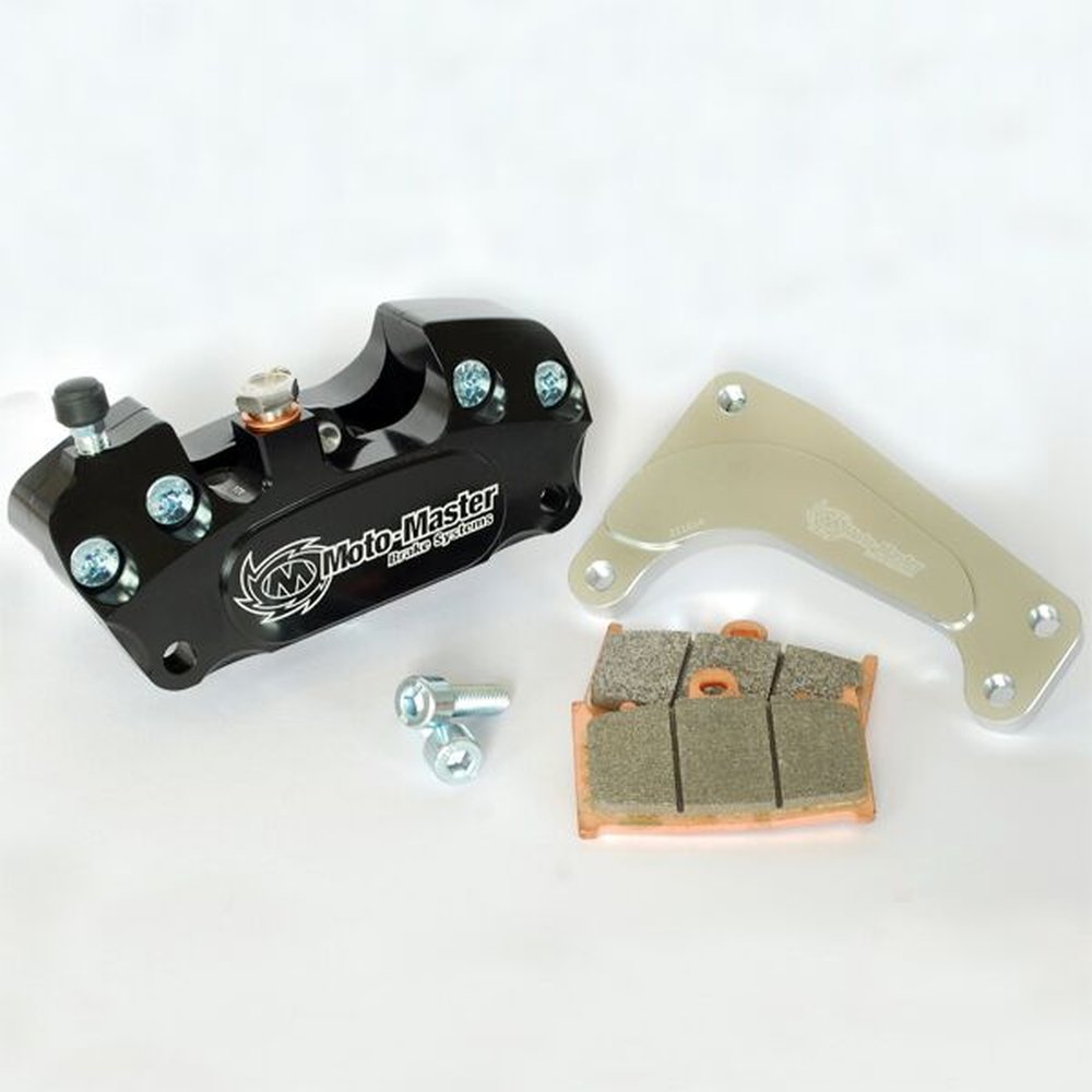 MOTO-MASTER Bremssattel vorne Kit Supermoto 4-Kolben MOTO-MASTER Bremssattel vorne Kit Supermoto 4-Kolben