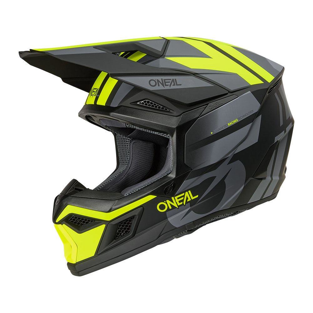 ONEAL 3SRS Motocross Helm Ride schwarz/grau/neon gelb ONEAL 3SRS Motocross Helm Ride schwarz/grau/neon gelb