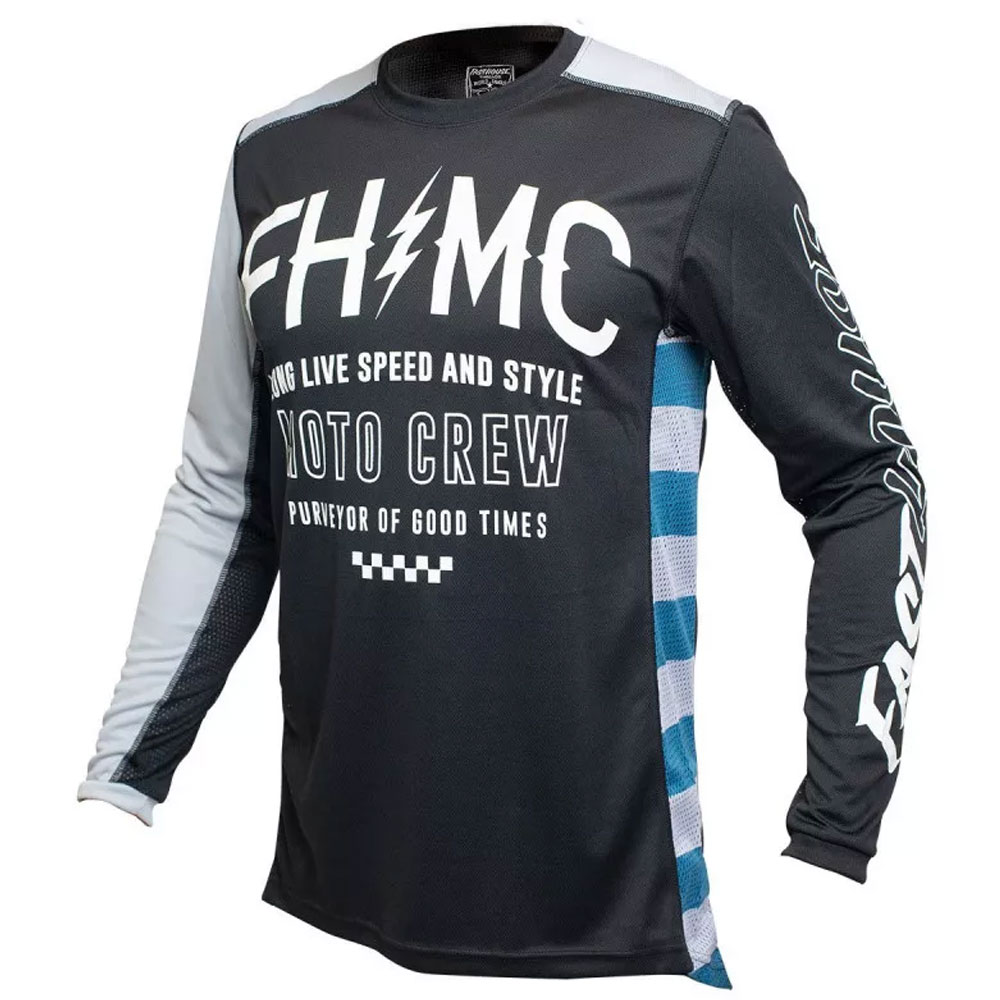 FASTHOUSE Grindhouse Cypher MX MTB Jersey schwarz silber