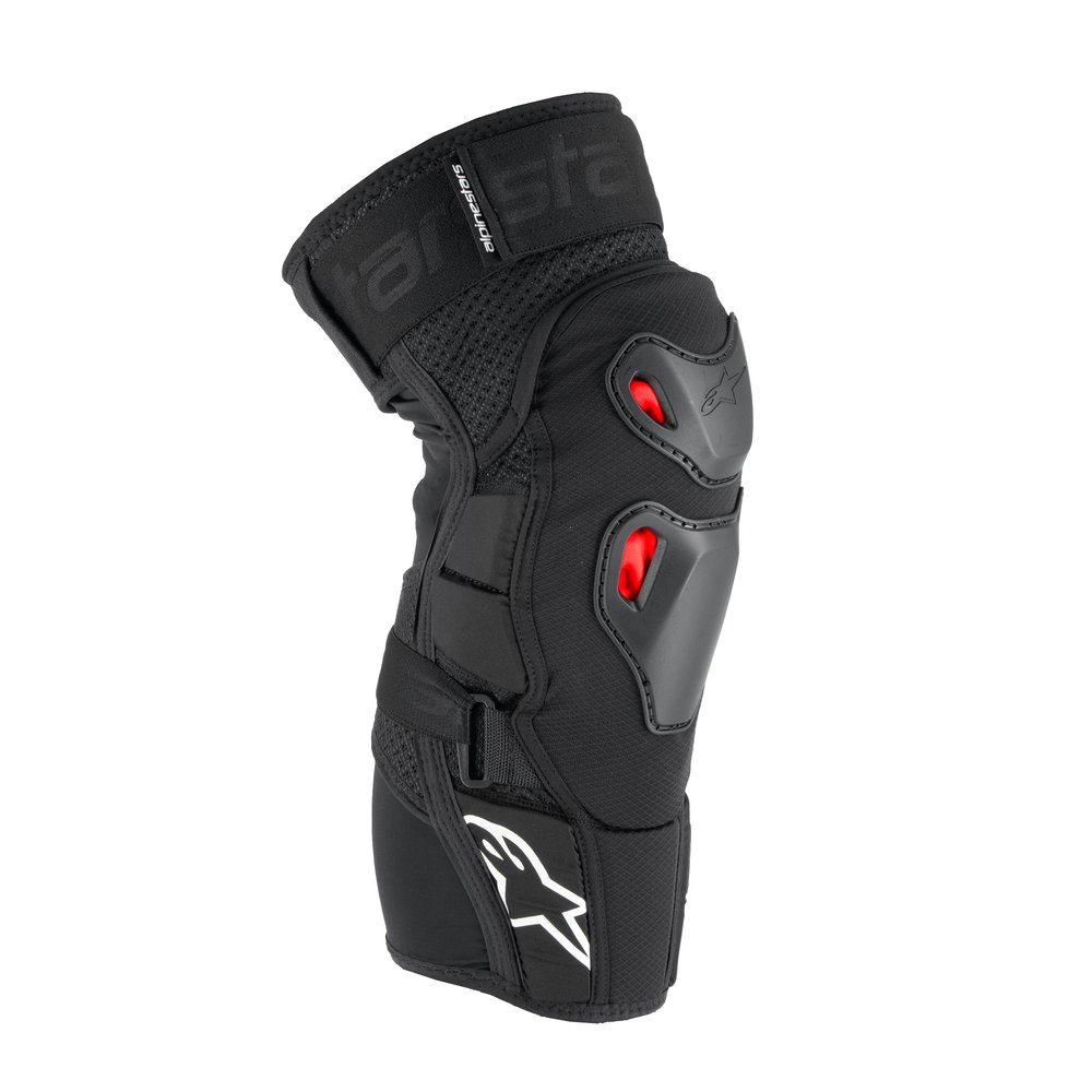 ALPINESTARS Bionic Pro Plasma Knieprotektoren schwarz rot weiss