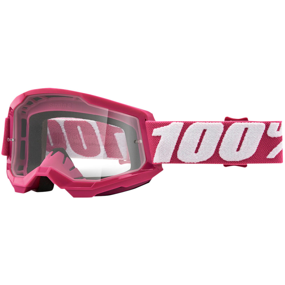 100% Strata 2 Fletcher MX MTB Brille magenta klar