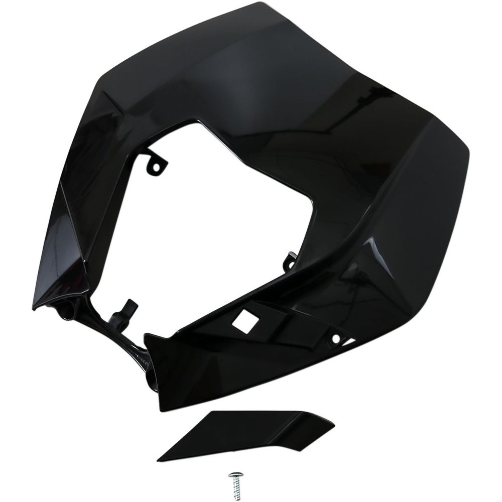 UFO Scheinwerfer-Abdeckung KTM EXC 09-13 schwarz