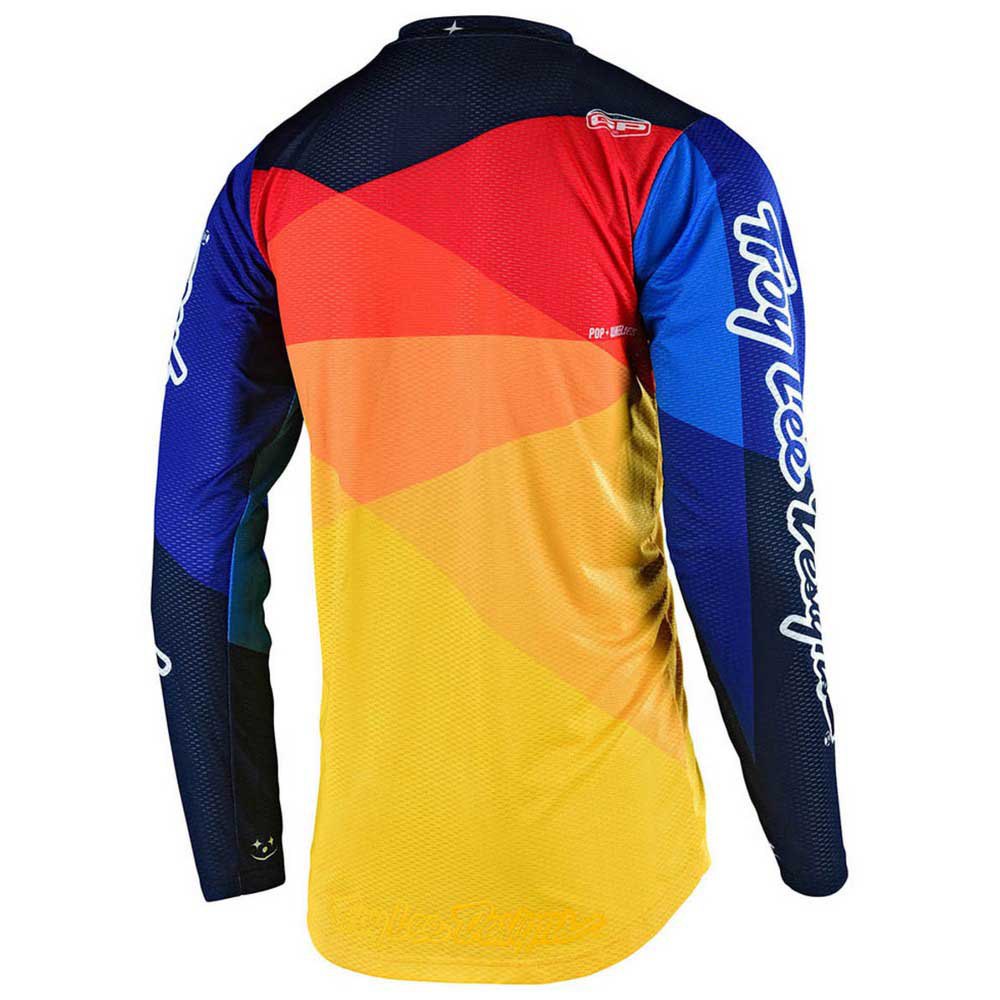 TROY LEE DESIGNS GP Air Jet Motocross Jersey gelb orange TROY LEE DESIGNS GP Air Jet Motocross Jersey gelb orange