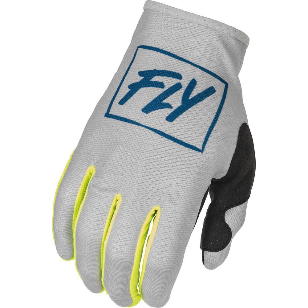 FLY Lite MX MTB Handshuhe grau türkis gelb