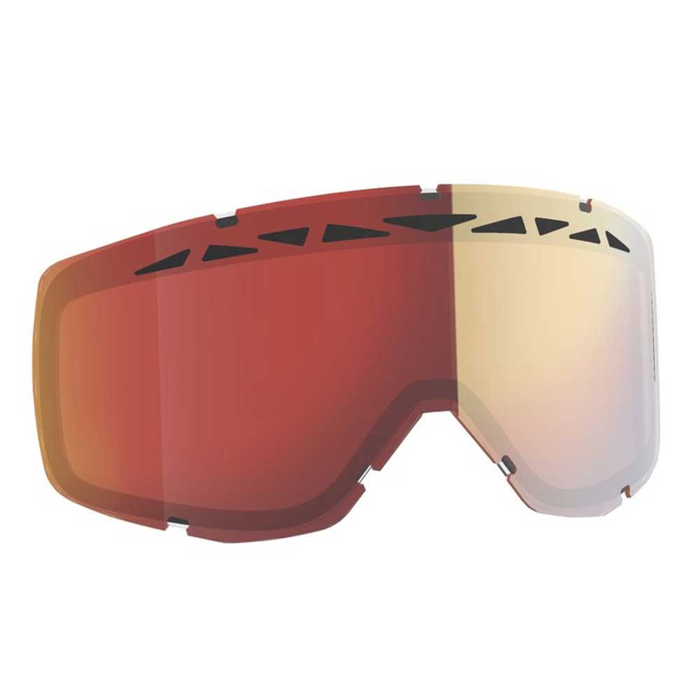 SCOTT SMB Ersatzscheibe Primal/Hustle/Split/Tyr Doppelscheibe LS rot chrome S2-3