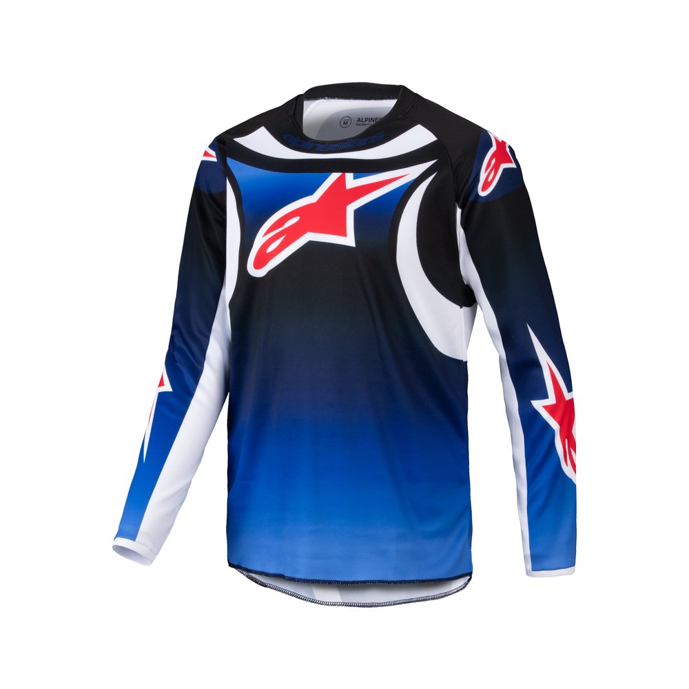 ALPINESTARS Racer Youth Wurx Kinder Jersey blau schwarz ALPINESTARS Racer Youth Wurx Kinder Jersey blau schwarz