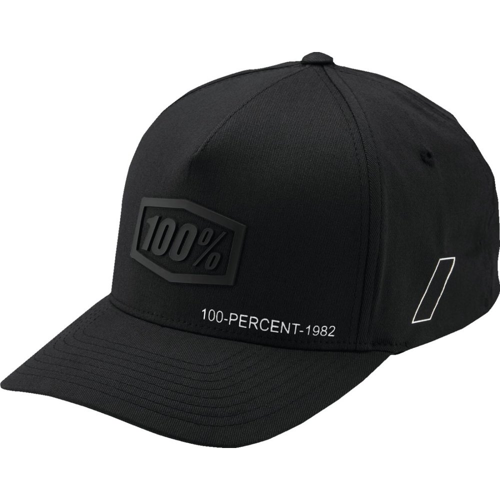 100% Shadow Flexfit Cap Kappe schwarz 100% Shadow Flexfit Cap Kappe schwarz
