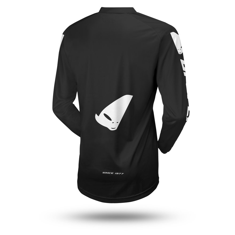 UFO Slim Radial Kinder Jersey schwarz UFO Slim Radial Kinder Jersey schwarz