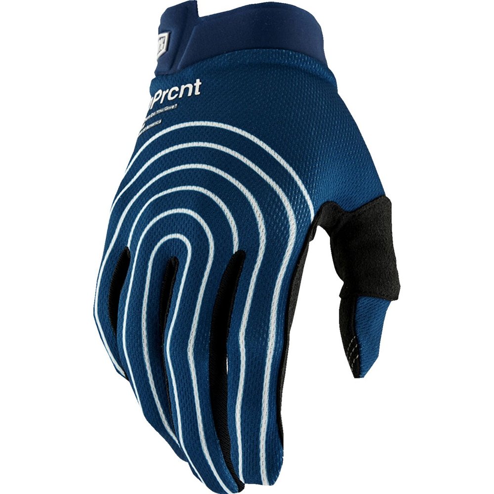100% iTrack Rewind Handschuhe blau