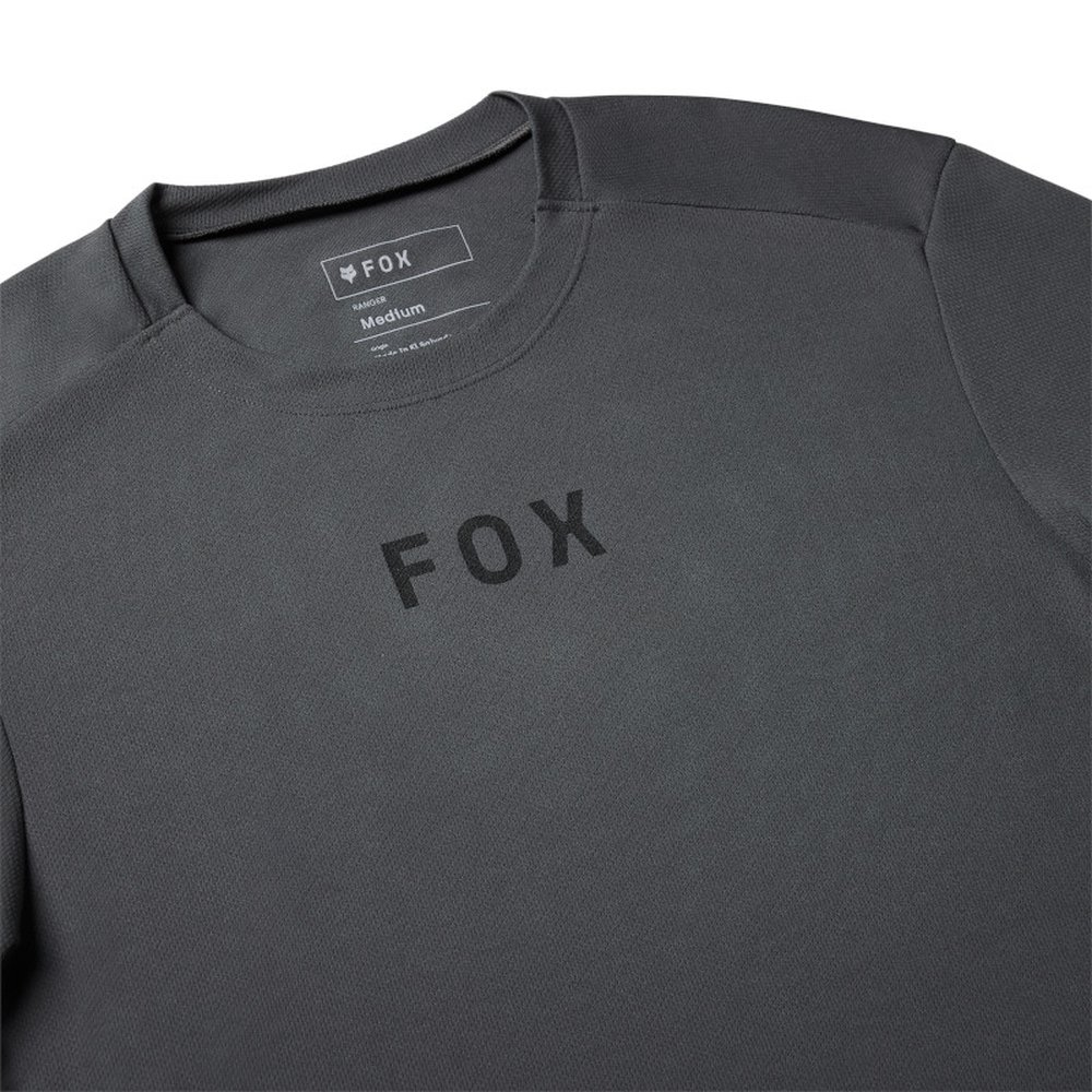 FOX RANGER SS JERSEY WORDMARK kurzärmlig Dark Shadow