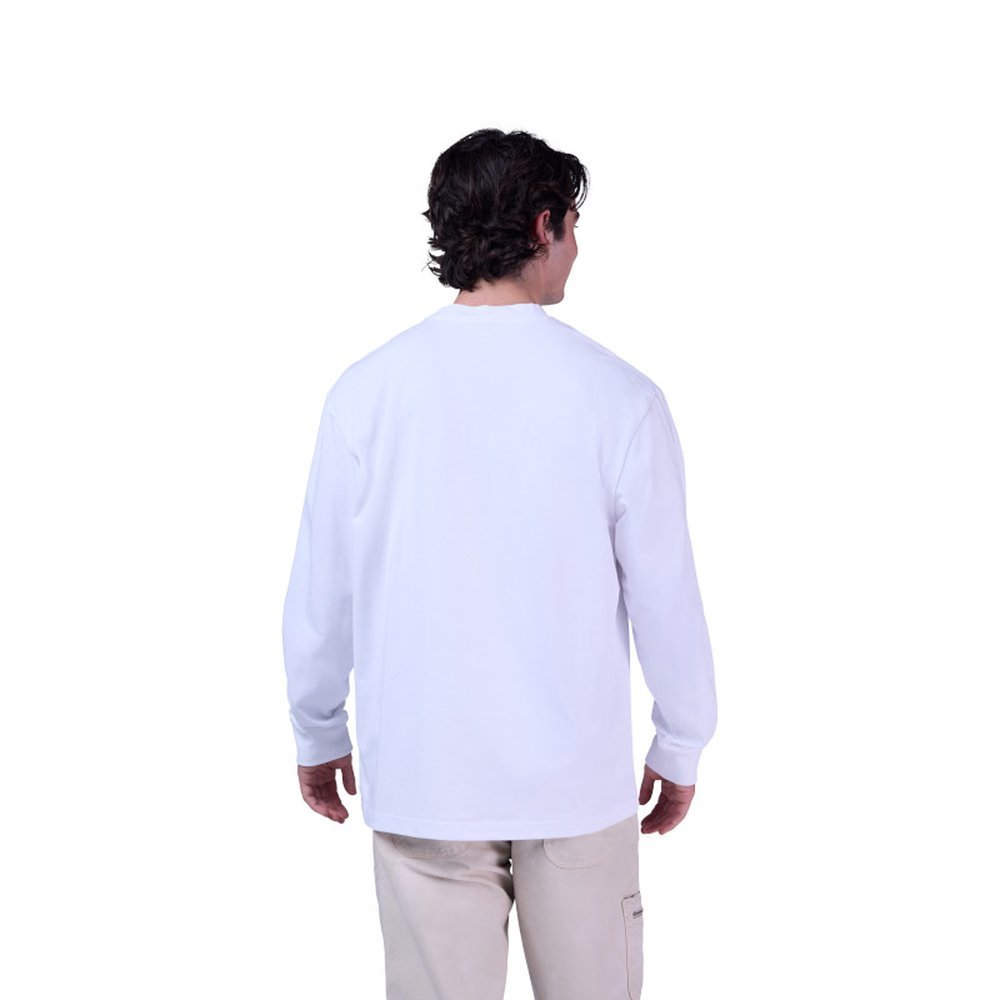 FOX WORDMARK OVERSIZED LS TEE Longsleeve Shirt langärmig Optic Weiss