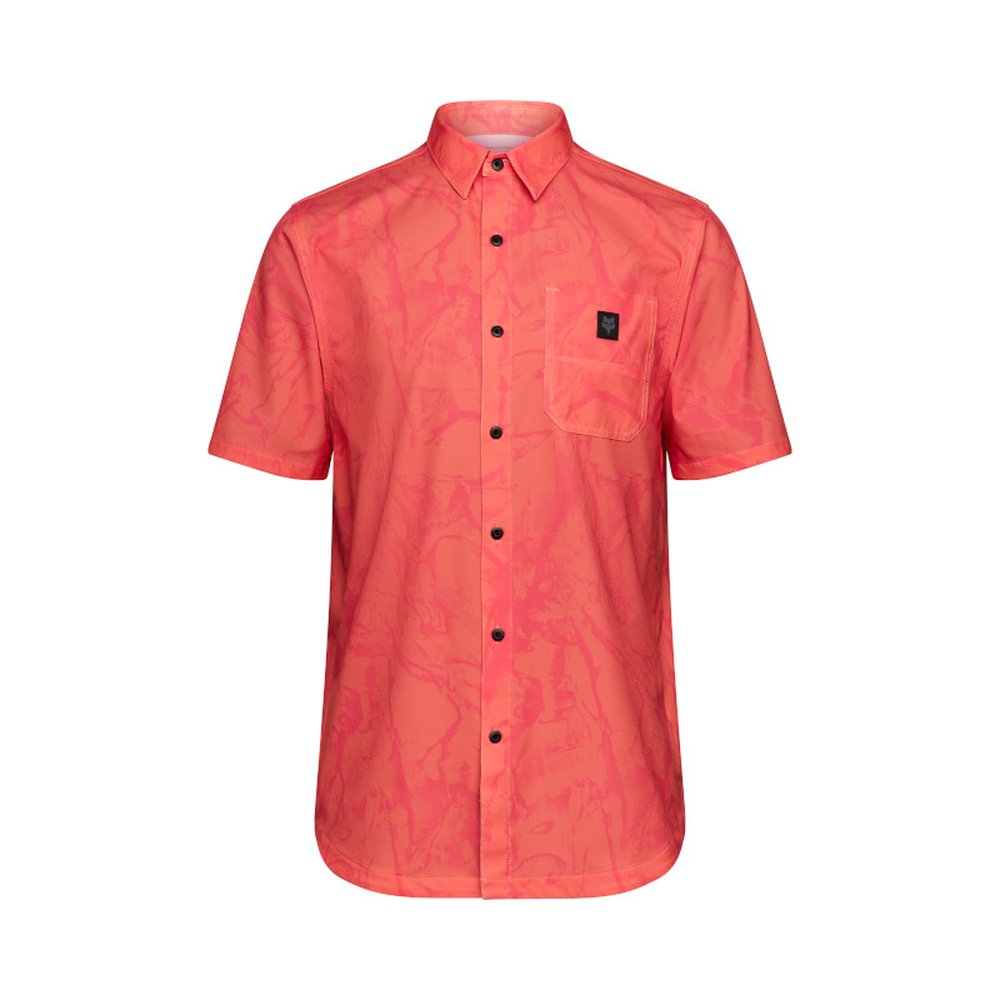 FOX RANGER SS WOVEN JERSEY Hemd Dark Orange