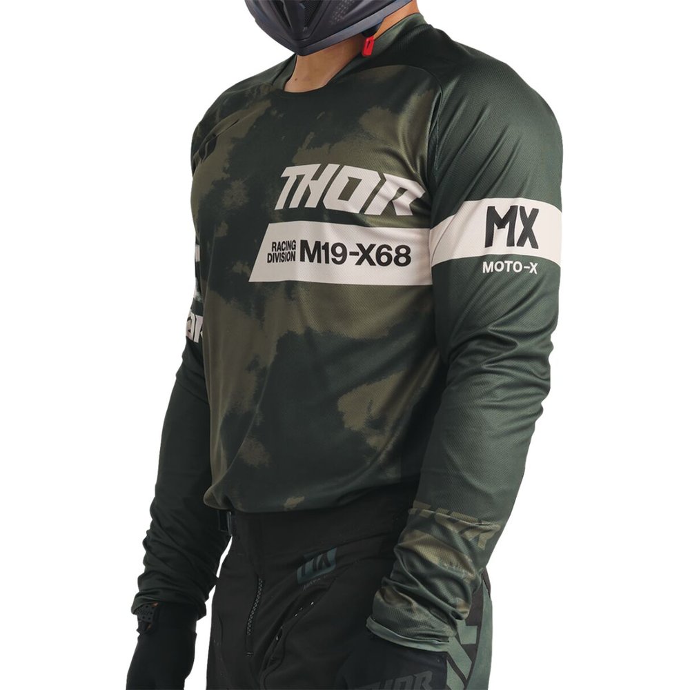 THOR Launchmode Bleach Jersey schwarz/camo