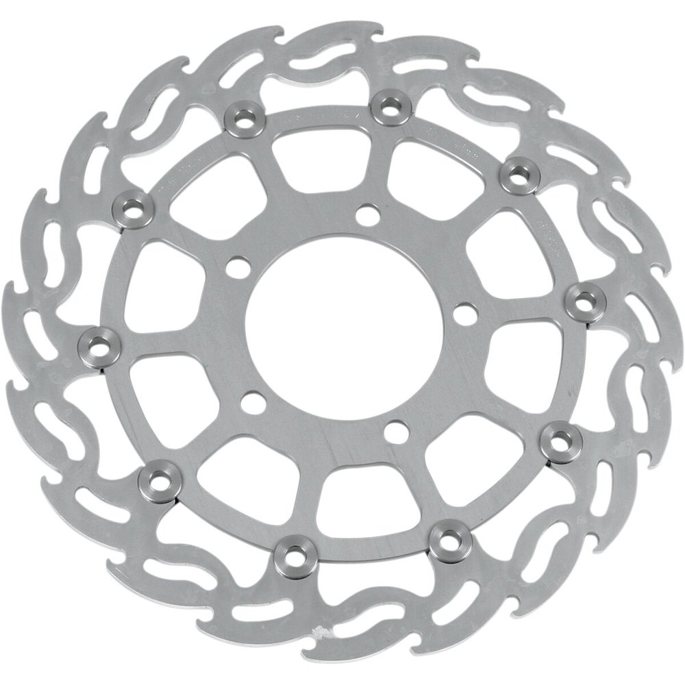 MOTO-MASTER Bremsscheibe Flame vorne links schwarz