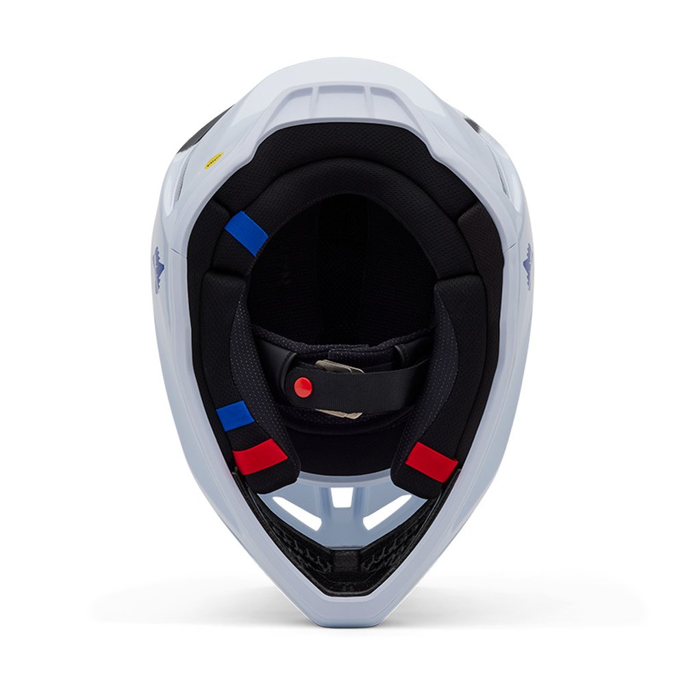 FOX V3 SEVENTY4 Motocross Helm Weiss