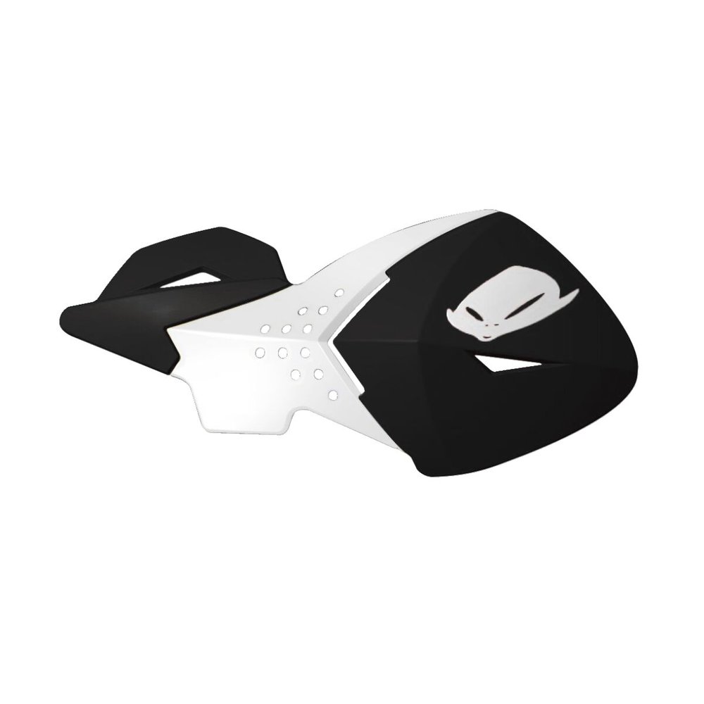 UFO Escalade Handprotektoren schwarz weiss