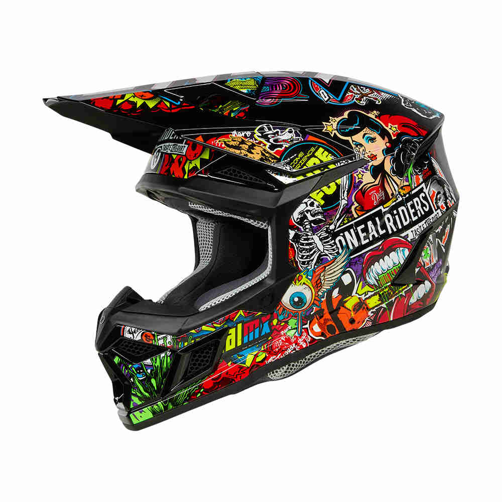 ONEAL 3SRS Crank Motocross Helm multi