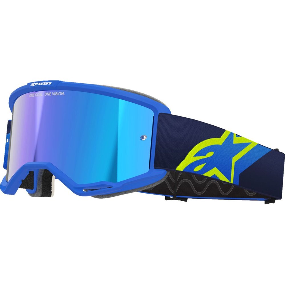 ALPINESTARS Vision 5 Corp Brille blau/gelb vespiegelt-blau