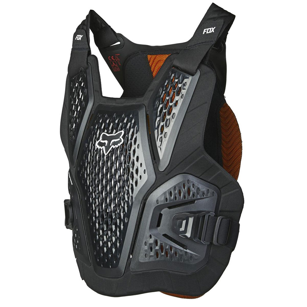 FOX Raceframe Impact D3O SB Brustpanzer schwarz