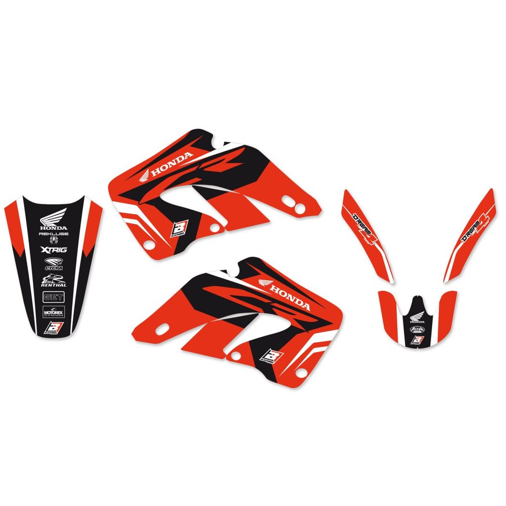 BLACKBIRD RACING Dream 4 Dekorsatz Honda CR125 00-01 BLACKBIRD RACING Dream 4 Dekorsatz Honda CR125 00-01