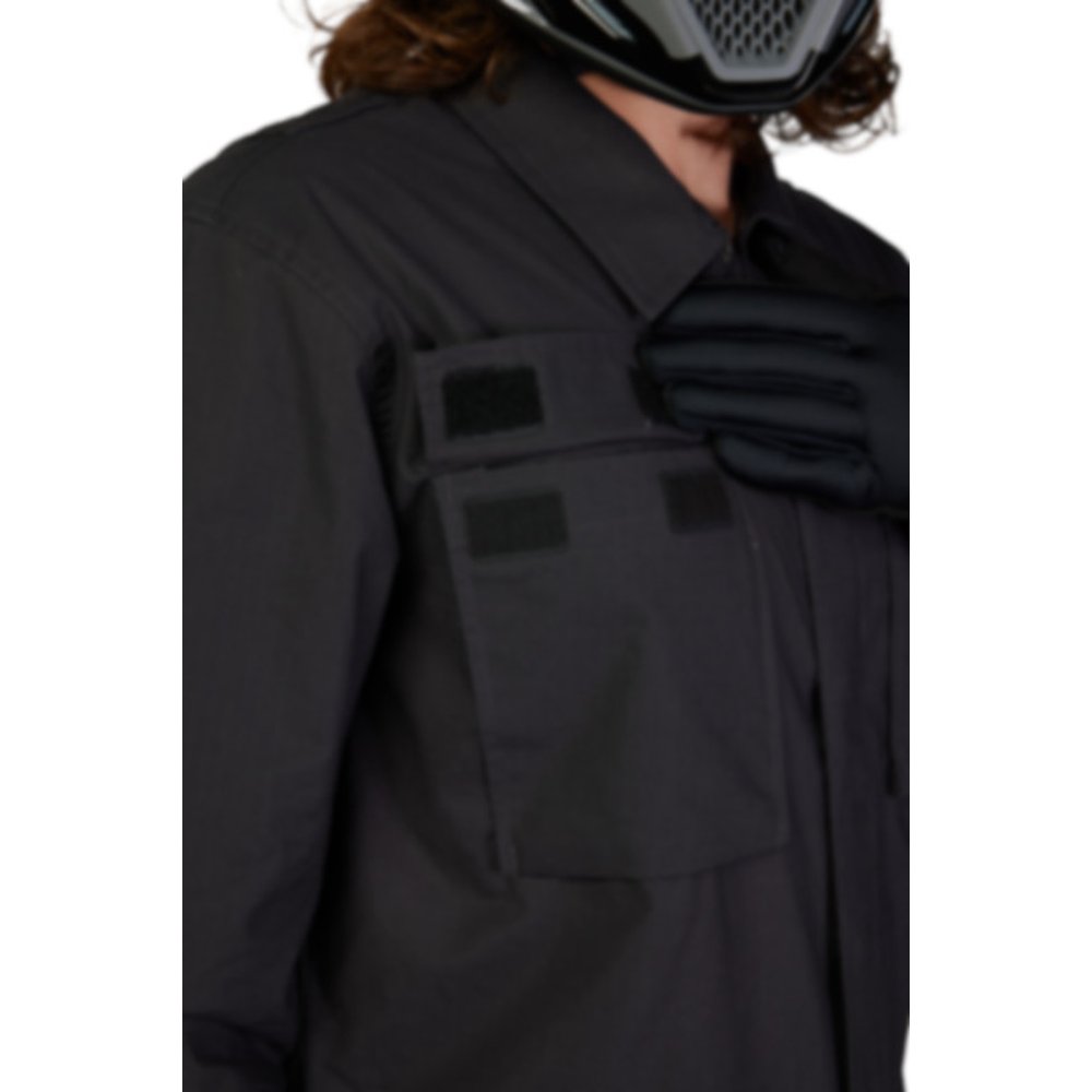 FOX DEFEND DRIVE  DUST SUIT Anzug/Overall ATV/UTV Schwarz/Grau