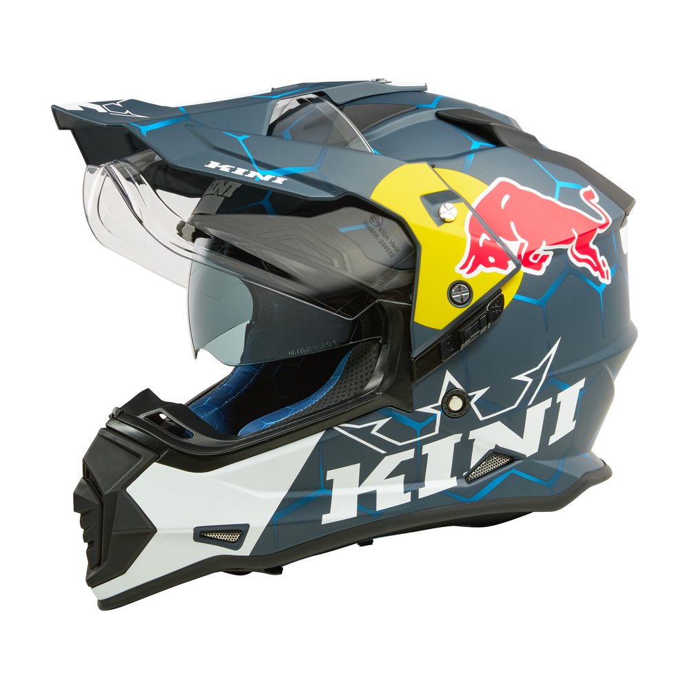 KINI RED BULL ADV ATV/Enduro Helm 1.0 blau/weiss KINI RED BULL ADV ATV/Enduro Helm 1.0 blau/weiss