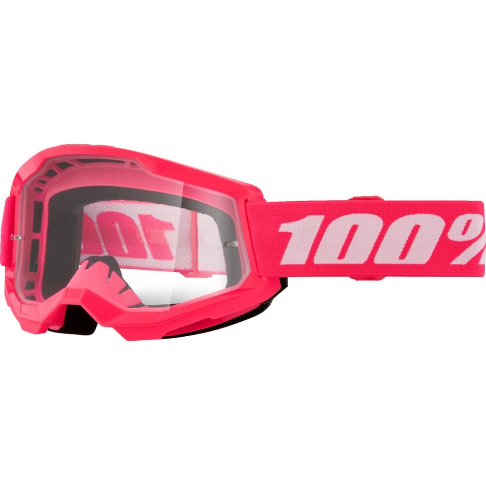 100% Strata 2 pink Brille klar