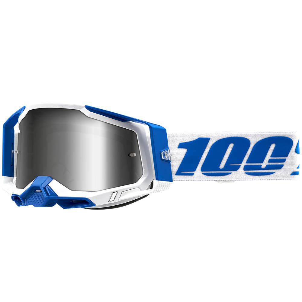 100% Racecraft Isola Brille weiss blau