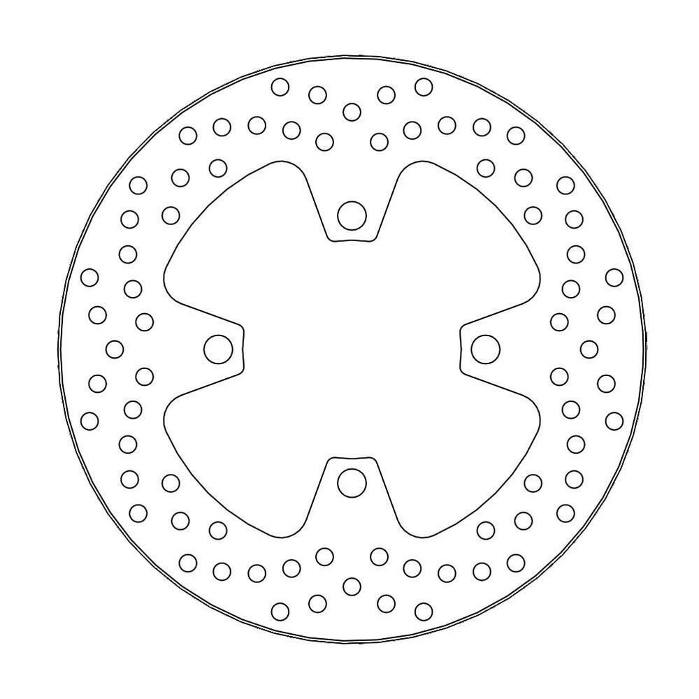 MOTO-MASTER Bremsscheibe Halo hinten MOTO-MASTER Bremsscheibe Halo hinten