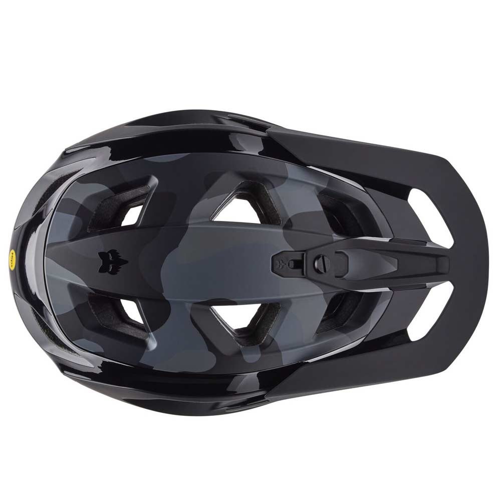 FOX SPEEDFRAME RS CAMO Halbschale MTB Helm Schwarz Camo