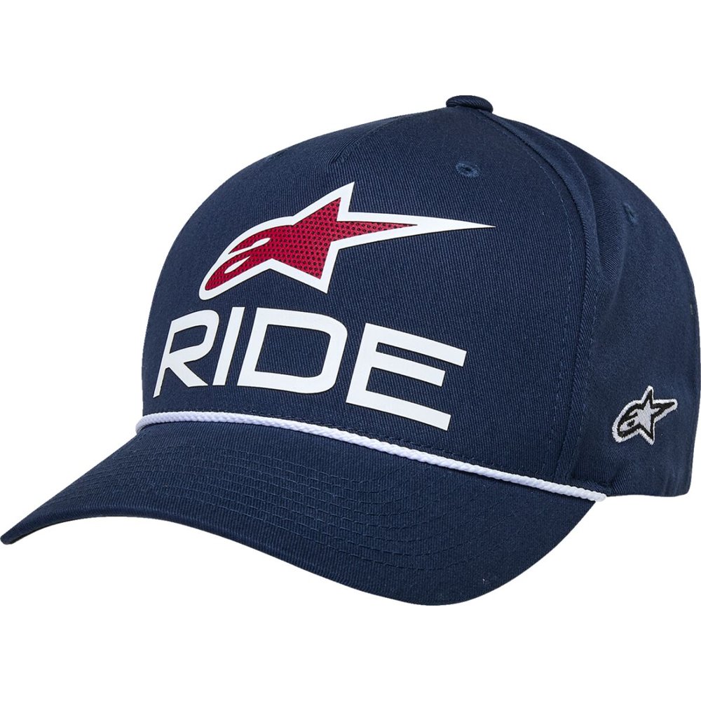 ALPINESTARS Kappe Cap Curved Snapback Ride Comp navy blau ALPINESTARS Kappe Cap Curved Snapback Ride Comp navy blau