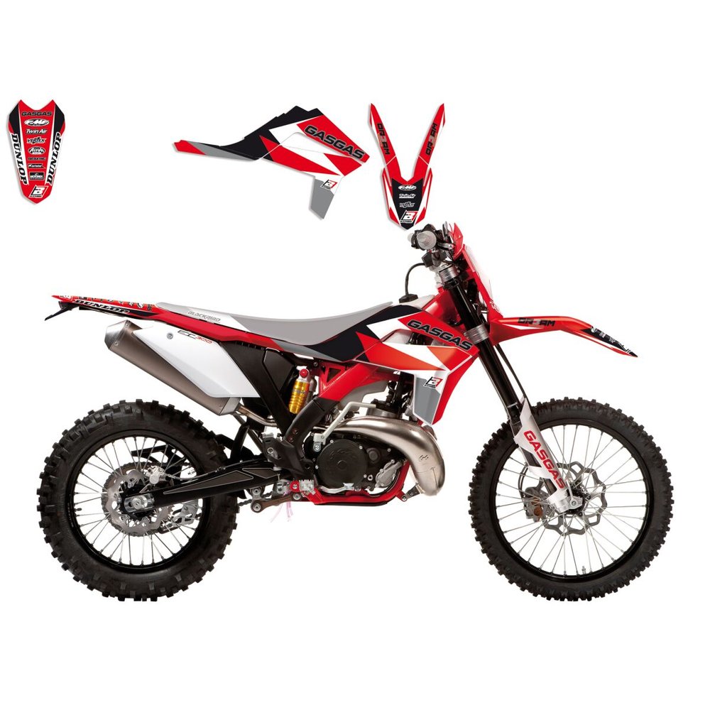 BLACKBIRD RACING Dream 3 Dekorsatz Gas Gas EC/ECF BLACKBIRD RACING Dream 3 Dekorsatz Gas Gas EC/ECF