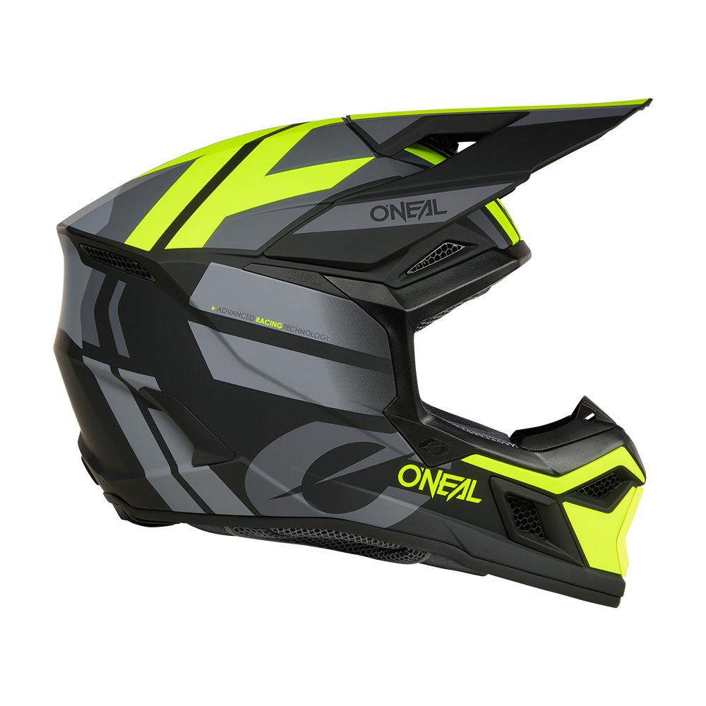 ONEAL 3SRS Motocross Helm Ride schwarz/grau/neon gelb ONEAL 3SRS Motocross Helm Ride schwarz/grau/neon gelb