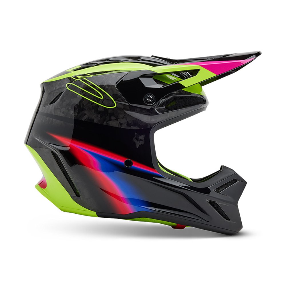 FOX V3 RS ENERGY Motocross Helm Schwarz