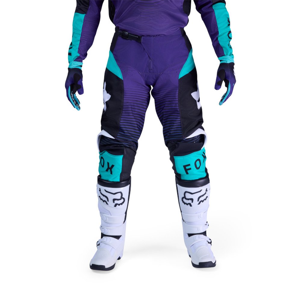 FOX 180 COLLECT PANT Motocross Hose Lila/Türkis