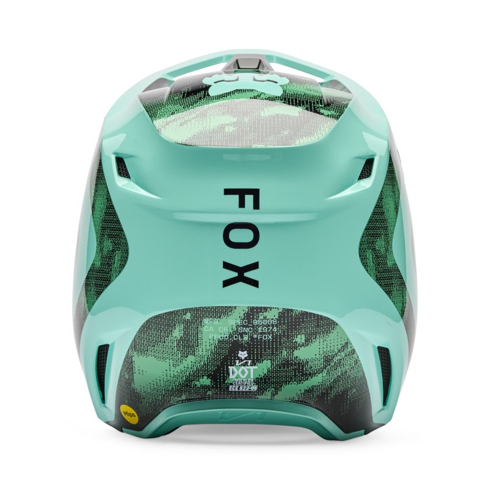 FOX V1 KAIROS Motocross Helm Turquoise