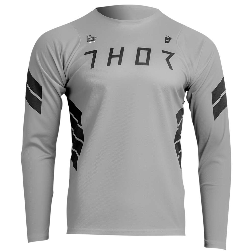 THOR Assist Sting langärmliges MTB Jersey sting grau