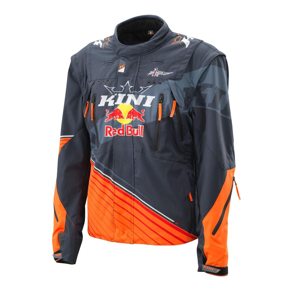 KINI RED BULL Competition Motocross Jacke V2.0 orange weiss grau