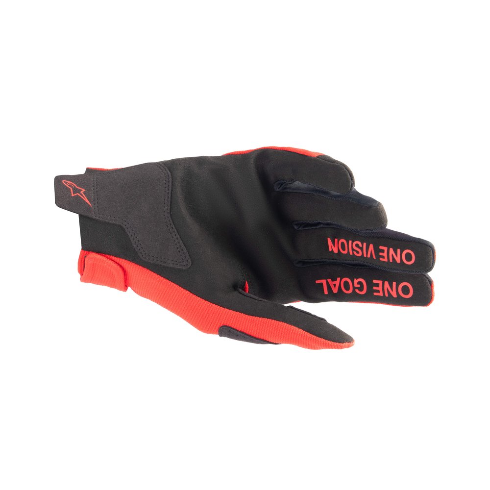 ALPINESTARS Radar Kinder Handschuhe rot silber