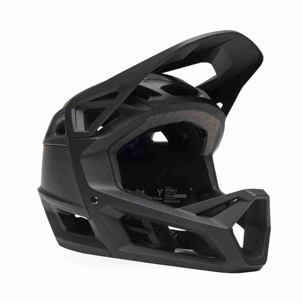 FOX YOUTH PROFRAME MATTE BLACK Kinder Enduro Fullface MTB Helm Matt Schwarz
