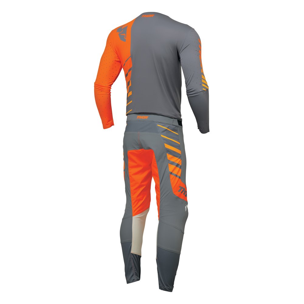 THOR Prime Analog Jersey grau orange THOR Prime Analog Jersey grau orange