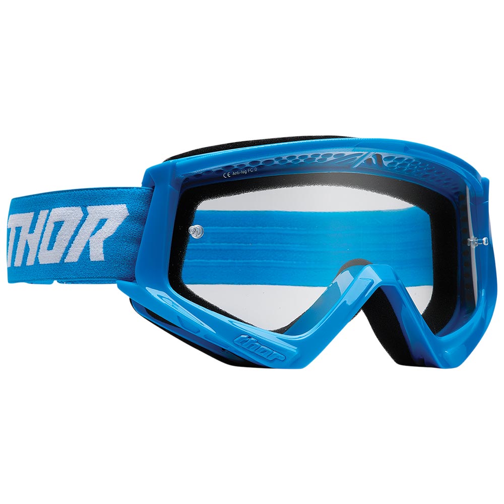 THOR Combat Kinder Brille blau weiss