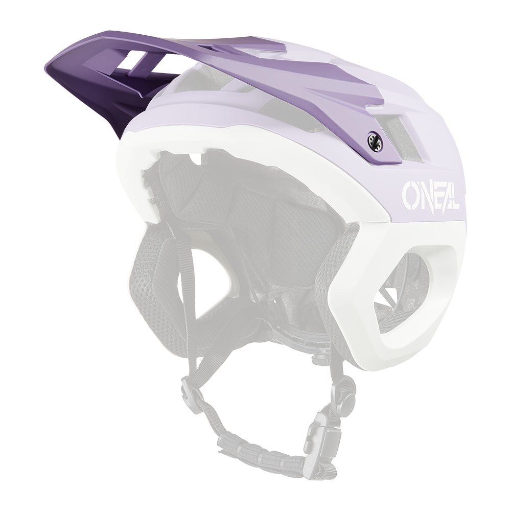 ONEAL Visor Trapper MTB Helm Solid Purple hell ONEAL Visor Trapper MTB Helm Solid Purple hell