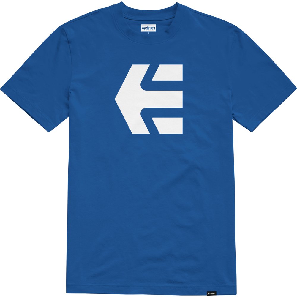 ETNIES Icon Tee T-Shirt royal weiss ETNIES Icon Tee T-Shirt royal weiss