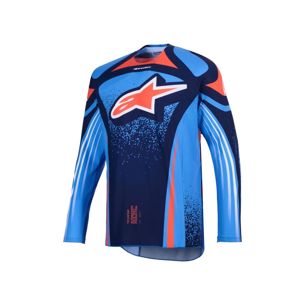 ALPINESTARS Techstar Nomur Jersey navy blau/orange/blau