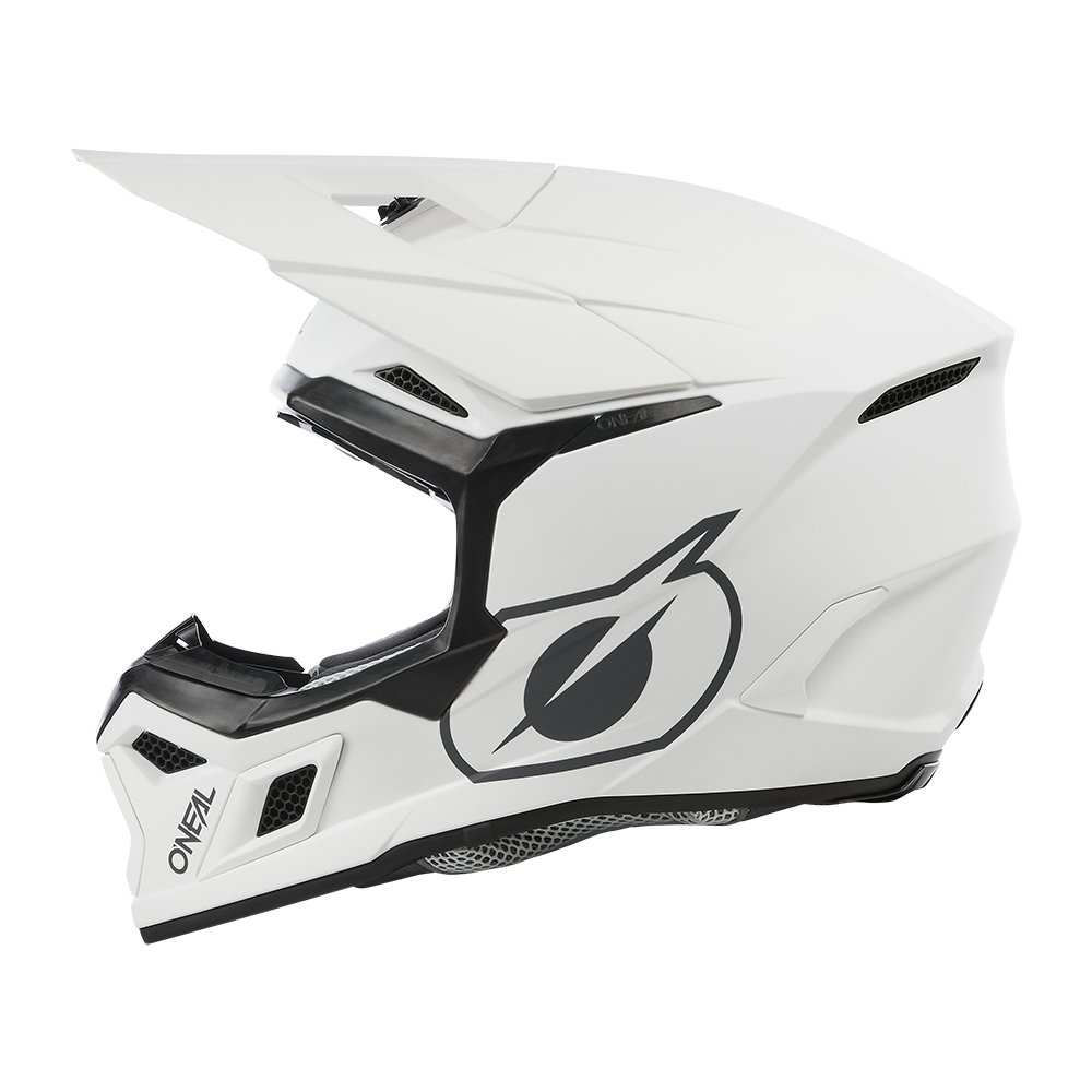 ONEAL 3SRS Solid Motocross Helm weiss