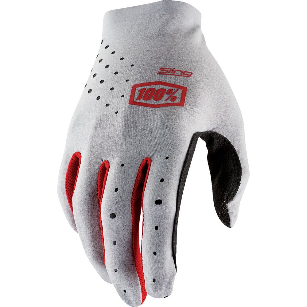 100% Sling MX Handschuhe grau