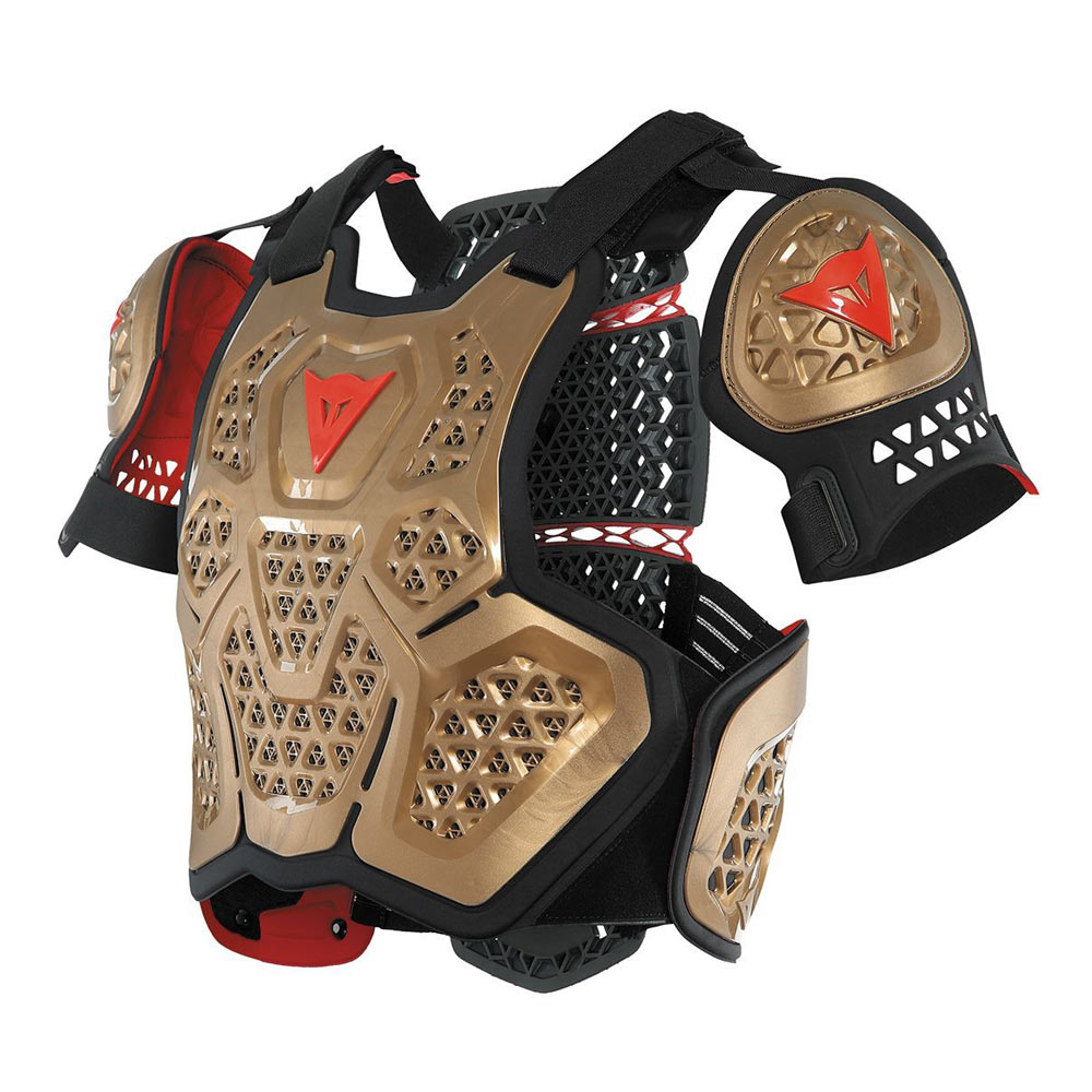 DAINESE MX1 Brustpanzer gold schwarz DAINESE MX1 Brustpanzer gold schwarz