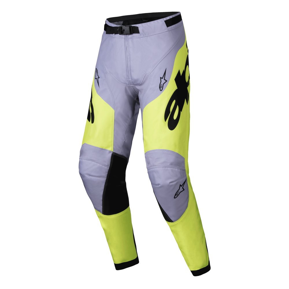 ALPINESTARS Racer Veil Motocross Hose grau gelb ALPINESTARS Racer Veil Motocross Hose grau gelb