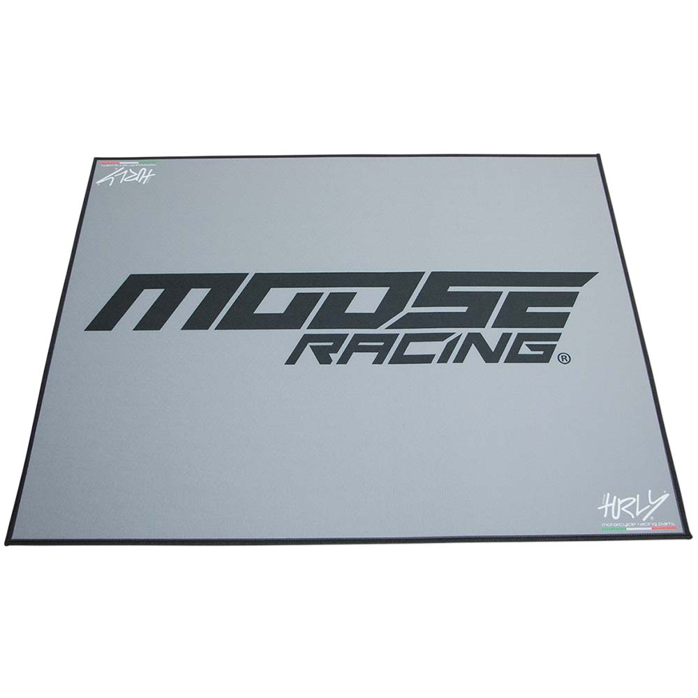 MOOSE RACING absorbierende Umweltmatte/Fahrermatte grau